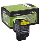 Lexmark Lexmark 702Y (70C20Y0) toner yellow 1K return (original)