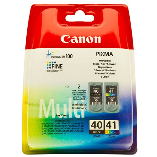 Canon Canon PG-40/CL-41 (0615B043) multipack bk+clr (original)