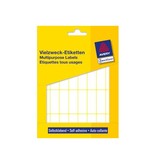 Avery Zweckform Avery Zweckform 3323 mini etiketten ft 38 x 14 mm (b x h), 928 etiketten, wit