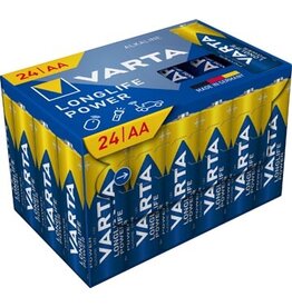 Varta Varta batterij Longlife Power AA, pak van 24 stuks