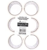Office Products OFFICE products verpakkingstape, 48 mm x 46 m, wit