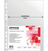 Office Products OFFICE products geperforeerde showtas, A4, 90 micron, gekorreld, pak van 50 stuks