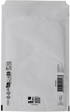 Q-CONNECT Q-CONNECT luchtkussenenveloppen, wit, 4-D, 200 x 275 mm, pak van 10 stuks