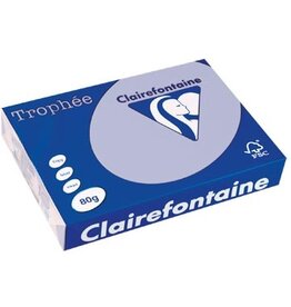 Clairefontaine Clairefontaine Trophée gekleurd papier, A4, 80 g, 500 vel, lavendel