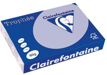 Clairefontaine Clairefontaine Trophée gekleurd papier, A4, 80 g, 500 vel, lavendel