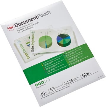 GBC GBC Document lamineerhoes ft A3, 250 micron (2 x 125 micron), pak van 25 stuks