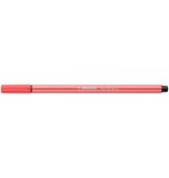 Stabilo STABILO Pen 68 viltstift, neon rood — levering per 10