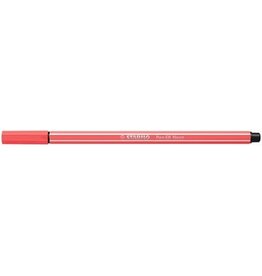 Stabilo STABILO Pen 68 viltstift, neon rood — levering per 10