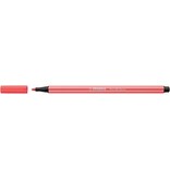 Stabilo STABILO Pen 68 viltstift, neon rood — levering per 10