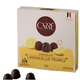 Carré Carré Limoncello Pearls chocolade, doos van 120 gram