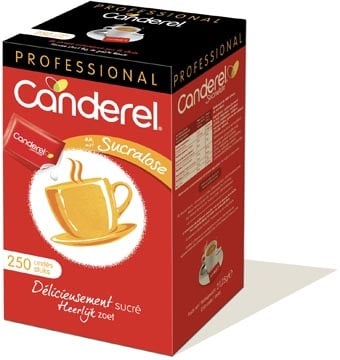 Canderel Canderel suikertablets 0,085 g, sucralose, doos van 250 stuks