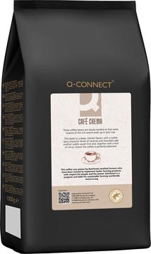 Q-CONNECT Q-CONNECT koffiebonen Café Crema, pak van 1 kg