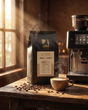 Q-CONNECT Q-CONNECT koffiebonen Café Crema, pak van 1 kg