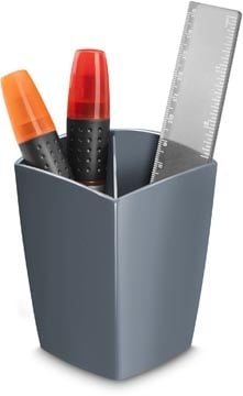 Gloss by CEP Gloss by CEP potloodbakje met 2 vakken, grijs