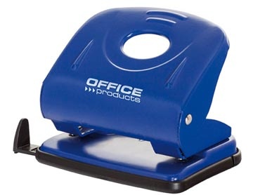 Office Products OFFICE products perforator, 30 blad, in metaal, blauw