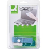 Q-CONNECT Q-CONNECT reinigingsspray, voor scherm en toetsenbord, inclusief doek, 25 ml