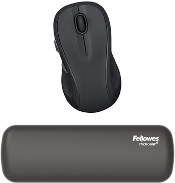 Fellowes Breyta palm polssteun, zwart