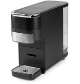 Domo Domo koffiezetapparaat 4-in-1 (Nespresso, Dolce gusto, pads, gemalen koffie), zwart