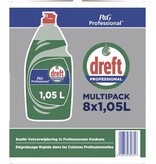 Dreft Dreft handafwasmiddel Original 1,05 l, pak van 8 stuks