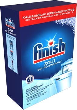 Finish Finish zout voor vaatwasser, doos van 4 kg
