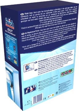 Finish Finish zout voor vaatwasser, doos van 4 kg