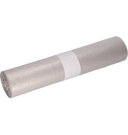Deiss Deiss vuilniszak, ft 70 x 110 cm, transparant, LDPE, rol van 25 stuks