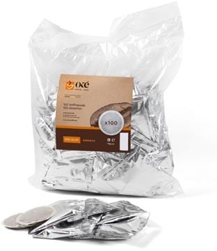 OKE Koffie Oké koffiepads, Senseo compatible, Regular, pak van 100 pads