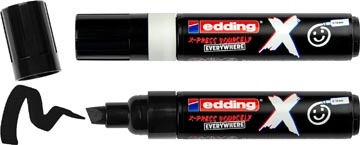 Edding Edding multimarker 6900 X, zwart/wit, set van 2 stuks