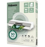 Fellowes lamineerhoes 50 % gerecycleerd, glanzend, ft A4, pak van 100 stuks