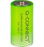 Q-CONNECT Q-CONNECT batterij, alkaline, C,blister van 2 stuks