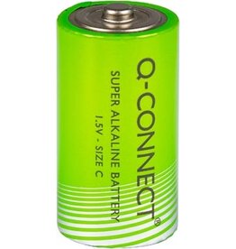 Q-CONNECT Q-CONNECT batterij, alkaline, C,blister van 2 stuks