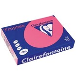 Clairefontaine Clairefontaine Trophée Intens, gekleurd papier, A4, 120 g, 250 vel, fuchsia