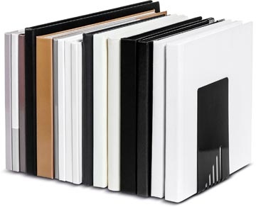 Maul MAUL boekensteun metaal 14X8.5x14cm set 2 zwart