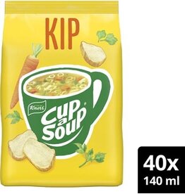Cup A Soup Knorr Cup-a-Soup vending, kip, 140 ml, zak van 40 porties