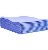 Universele poetsdoek, 1/4 vouw, ft 30 x 33 cm, roze, doos van 150 stuks, boîte de 150 pièces
