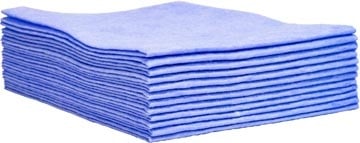Universele poetsdoek, 1/4 vouw, ft 30 x 33 cm, roze, doos van 150 stuks, boîte de 150 pièces