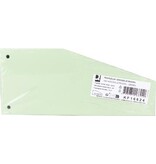 Q-CONNECT Q-CONNECT trapezium verdeelstroken, pak van 100 stuks, groen
