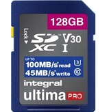 Integral Integral geheugenkaart SDXC V30,  128 GB