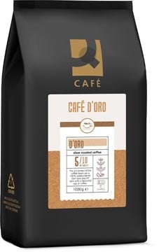 Q-CONNECT Q-CONNECT koffiebonen Café D'Oro, pak van 1 kg