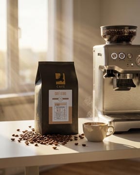 Q-CONNECT Q-CONNECT koffiebonen Café D'Oro, pak van 1 kg