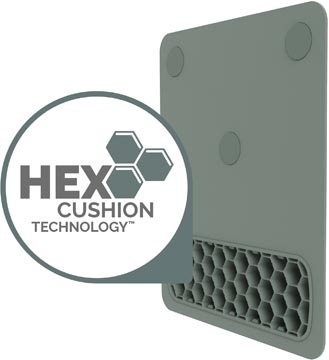 Fellowes Breyta muismat XL met polssteun, sage