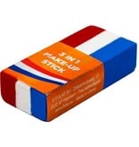 DBV Oranje schminkstick, rood-wit-blauw