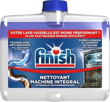 Finish Finish Regular vaatwasmachine reiniger, fles van 250 ml