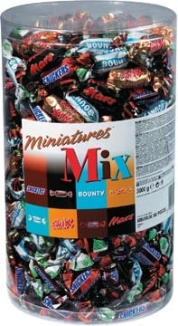 Celebrations Celebrations Mixed Miniatures, tube van 3 kg (296 stuks)
