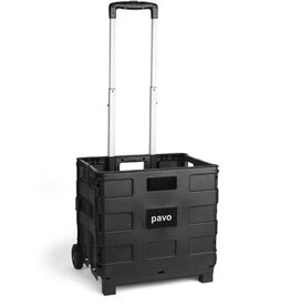 Pavo Opvouwbare steekwagen met krat, ft 38 x 36 x 31 cm, maximum 20 kg