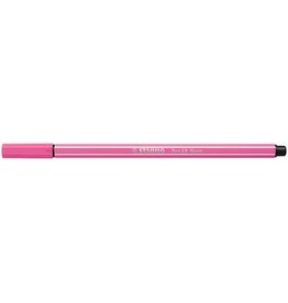 Stabilo STABILO Pen 68 viltstift, neon roze — levering per 10