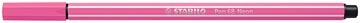 Stabilo STABILO Pen 68 viltstift, neon roze — levering per 10
