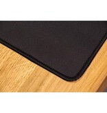 Q-CONNECT Q-CONNECT bureauonderlegger en muismat, ft 90 x 40 cm, zwart