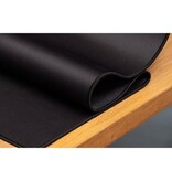 Q-CONNECT Q-CONNECT bureauonderlegger en muismat, ft 90 x 40 cm, zwart
