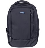 DONAU Donau Travel rugzak Berlin, 16 l, 15,6 inch, zwart